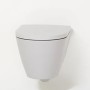 Cuvette murale sans bride LAUFEN Kartell Compact, à chasse d'eau profonde - vue détaillée