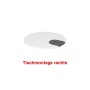 Wolfstahl Move Kabeldurchlass 6,0 cm weiss