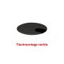 Wolfstahl Move Kabeldurchlass 6,0 cm schwarz