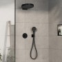 hansgrohe ShowerSelect Comfort S Thermostat UP für 2 Verbraucher mit integrierter Sicherungskombination - technische Ansicht