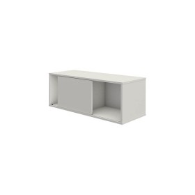 Wolfstahl Wandregal weiss, grafit 100,0 x 40,0 x 36,0 cm