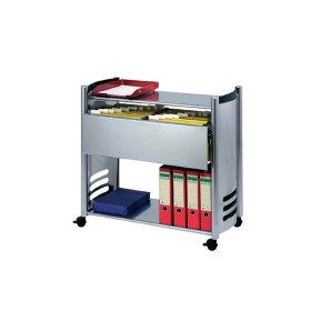 Wolfstahl Bürowagen Typ 29 alusilber 82 x 43,5 x 79 cm
