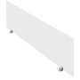 Wolfstahl Move Tischtrennwand weiss 160,0 x 45,0 cm