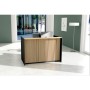 Wolfstahl Comptoir d'accueil Marino up & down pour 1 personne, chêne 166,0 x 98,0 x 112,0 cm
