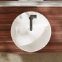 Lavabo d'appoggio rotondo hansgrohe Xuniva S Ø 45 cm, con 1 foro per rubinetto e troppopieno