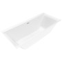 Villeroy & Boch Subway 3.0 Duo Badewanne 180 x 80 cm, mit SilentFlow - Detailansicht