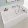 Villeroy & Boch Subway 3.0 Duo Badewanne 180 x 80 cm, mit SilentFlow - technische Ansicht