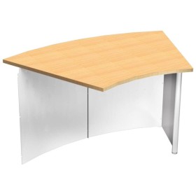 Wolfstahl Anbautisch Genua 3993 buche Freiform 126,5x80 cm (BxT)