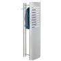 Wolfstahl Attaccapanni tec-art 6070, con 5 ganci, in metallo, argento