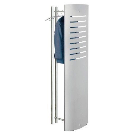 Wolfstahl Attaccapanni tec-art 6070, con 5 ganci, in metallo, argento