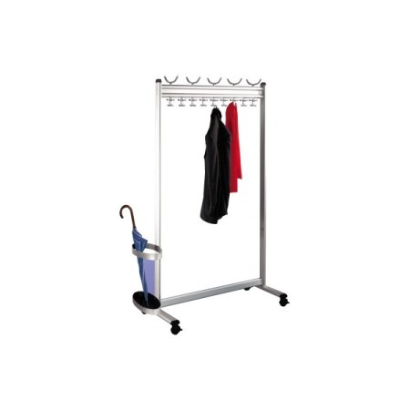 Wolfstahl Attaccapanni Multiline 6751, con 46 ganci, metallo, argento