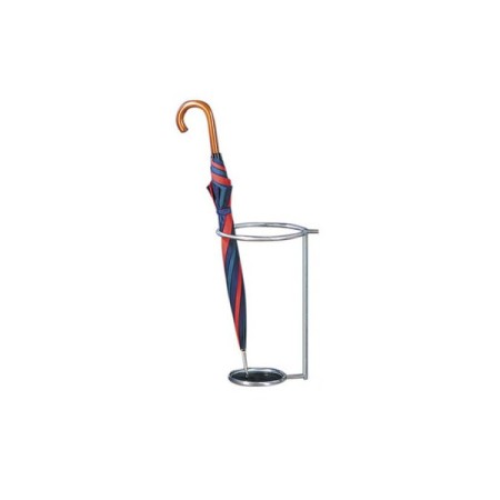 Wolfstahl Supporto per ombrellone 6855, metallo, rotondo, argento
