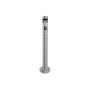 Wolfstahl Cendrier sur pied 6288 17,5x102cm 1,7l rond en acier inoxydable