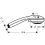 hansgrohe Crometta 85 Handbrause Vario