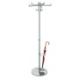 Wolfstahl Standgarderobe Stilo 10 Haken alusilber