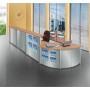Wolfstahl Drahtprospektfach tec-art DIN lang silber - Produktansicht