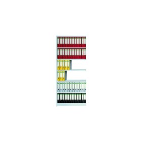 Wolfstahl Regalfeld Office ohne Rückwand 96 x 30 x 225 cm lichtgrau