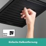 hansgrohe Pulsify E Duschkopf 260 2 Strahlarten mit Wandanschluss, eckig - technische Ansicht