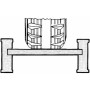 Mauderer Verladerampe paar Allround-Schiene B mit Rand Länge 4460mm - Tragkraft 5100kg