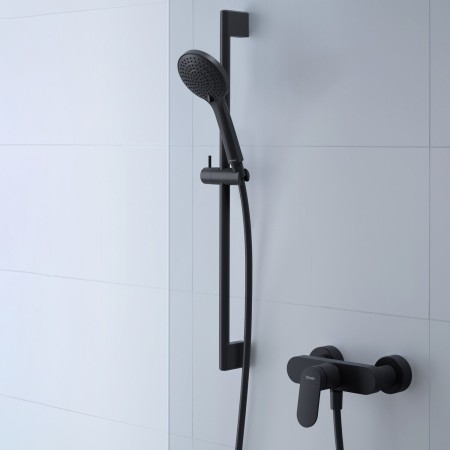 Ensemble de douche Duravit 70 cm avec douchette 3 jets 11 cm MinusFlow