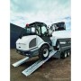 Mauderer Rampa di carico coppia di rotaie pesanti XOM larghe 455mm (testa terminale con bordo) Capacità