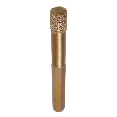 Foret diamant PROJAHN avec refroidissement automatique et tige hexagonale