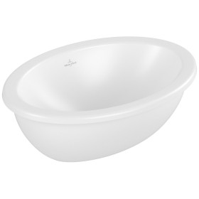 Villeroy & Boch Loop & Friends Lavabo sottopiano ovale 50,5 x 36 cm, con troppo pieno