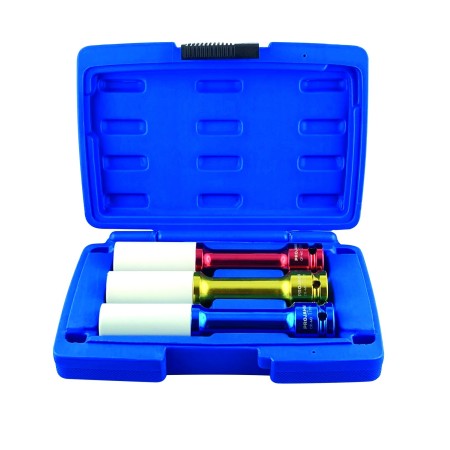 Set di bussole a percussione PROJAHN per cerchi in lega leggera metrici 12,5 / 1/2" 3 pezzi