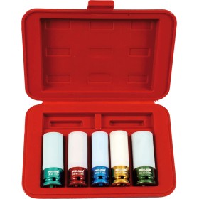 PROJAHN Schlag-Steckschlüssel-Set für Leichtmetallfelgen metrisch 12,5 / 1/2" 5-tlg