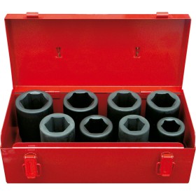PROJAHN Schlag-Steckschlüssel-Set metrisch 25 / 1" 8-tlg