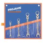 Set di chiavi a cricchetto flessibili PROJAHN GearTech senza pulsante di inversione 4 pezzi metrico