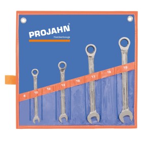 Set di chiavi a cricchetto PROJAHN GearTech Classic senza pulsante di inversione 4 pezzi metrico