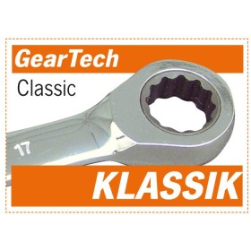 Set di chiavi a cricchetto PROJAHN GearTech Classic senza pulsante di inversione 4 pezzi metrico