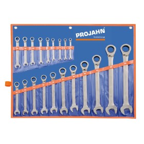 Set di chiavi a cricchetto PROJAHN GearTech Classic senza pulsante di inversione 20 pezzi metrico