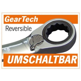 Set di chiavi a cricchetto reversibili PROJAHN GearTech 20 pezzi metrico