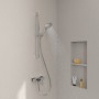 Villeroy & Boch Taro Duschgarnitur 3-teilig für Wandmontage - technische Ansicht