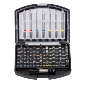 PROJAHN COLOR Bit-Box L 6,3 / 1/4" 25 mm + 75 mm 56-tlg
