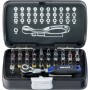 Set di punte PROJAHN COLOR con cricchetto reversibile 6,3 / 1/4" 25 mm 33 pezzi XS