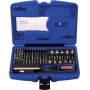 PROJAHN COLOR Bit-Box Universal mit 6,3 / 1/4" 25 mm + 38 mm + 75 mm 60-tlg. Ratschenschraubendreher