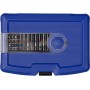 PROJAHN COLOR Bit-Box Universal mit 6,3 / 1/4" 25 mm + 38 mm + 75 mm 60-tlg. Ratschenschraubendreher - Detailansicht