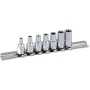 Barre à douille PROJAHN garnie E-TX 6,3 / 1/4" avec 7 douilles à embouts