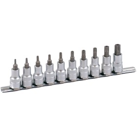 Rail de douilles PROJAHN pour vis intérieures TX avec trou frontal 12,5 / 1/2"