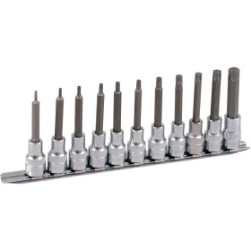 Barre à douille PROJAHN équipée pour vis intérieures TX 12,5 / 1/2" incl. 11 douilles-E