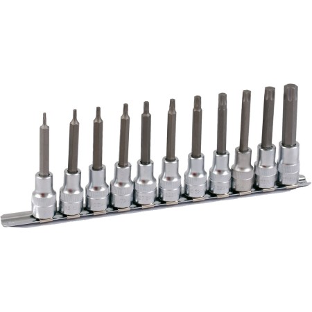 Barre à douille PROJAHN équipée pour vis intérieures TX 12,5 / 1/2" incl. 11 douilles-E