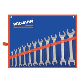 Ensemble de clés à fourche double métriques PROJAHN 11 pièces