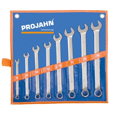Ensemble de clés mixtes PROJAHN 8 pièces, version longue métrique