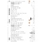 Coffret à outils universel PROJAHN 1/4" + 1/2" 98 pièces - vue technique
