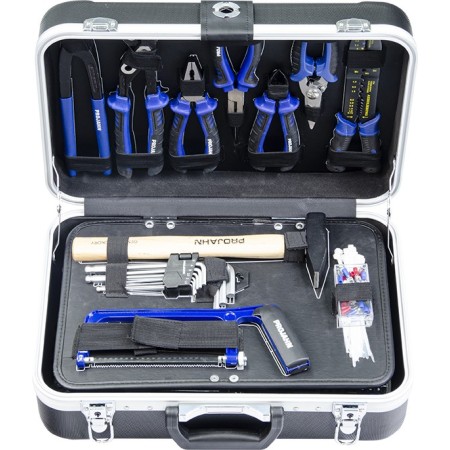 Set di attrezzi PROJAHN proficraft COMPACT metrico a 6 punte 10 / 3/8" 164 pezzi