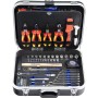 Set di attrezzi PROJAHN proficraft ELETTRICO metrico 6 angoli 12,5 / 1/2" 128 pezzi - vista dettagliata