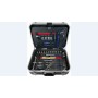 Set attrezzi PROJAHN proficraft SANITARI metrico 6 angoli 12,5 / 1/2" 98 pezzi - vista dettagliata